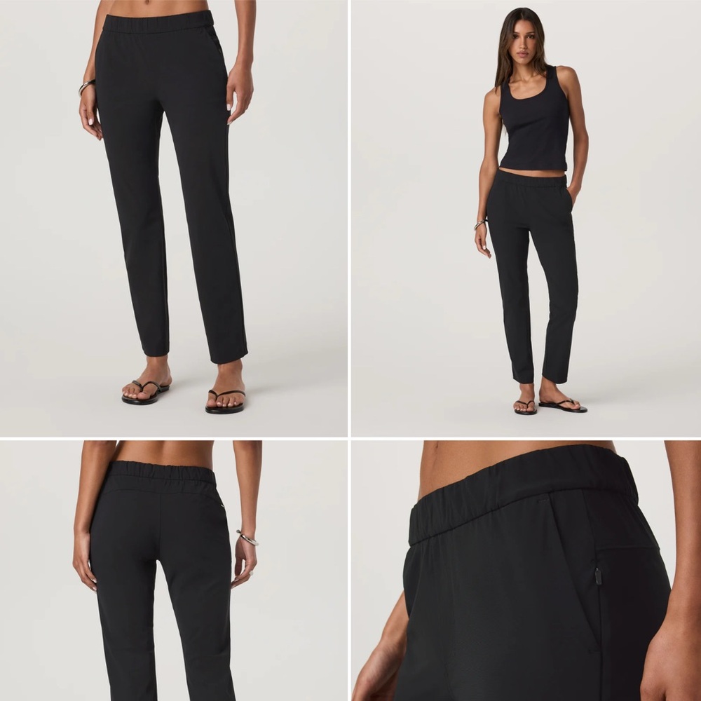 Vuori Women's Black Miles Ankle Pants, Small